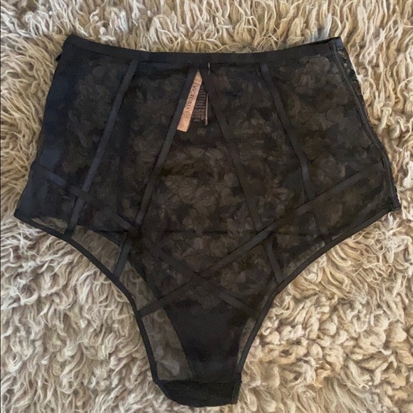 Victoria’s Secret LUXE LINGERIE Embroidered Cheeky Panty NWT - Picture 6 of 7